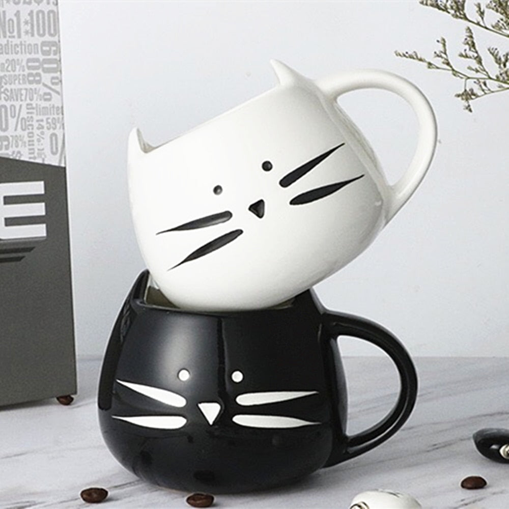 Cat Design Mugs